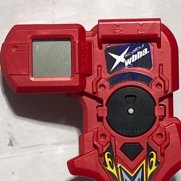 TOMY Beyblade Burst Red Digital Sword Launcher Xcalibur - Picture 3 of 7